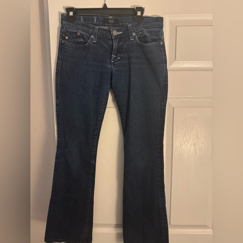 Rock & Republic Kurt Dark Wash Bootcut Jeans Size 27 - Picture 2 of 8